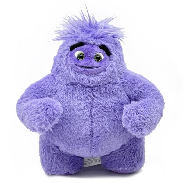 IF Plysch Fantasy Friends Lila Monster Gosedjur Leksak, 26cm if Mjuk Plyschdocka