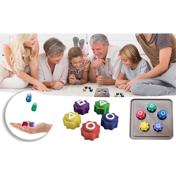 GongGi-spelset, Koreansk Folkspelset med Bläckfiskkastning 1 juego + base