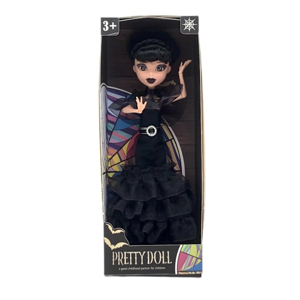 25cm Wednesday Addams Söta Actionfigur Barnleksaker