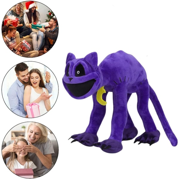 Smiling Critters Monster Catnap Plyschdjur Leksak Smiling Critters Plyschleksak Color 1