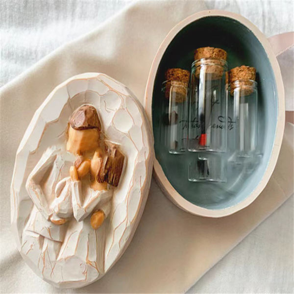 Willow Tree Vennskapsminneboks Oval couple box