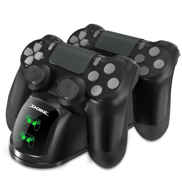 PS4 Ohjaimen Latausasema Telakka Pelikonsoli USB-Portti Kaksoislaturi Alusta