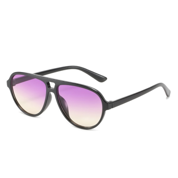 Polarized Aviator Solglasögon för barn Retro Trendiga sportsolglasögon purple