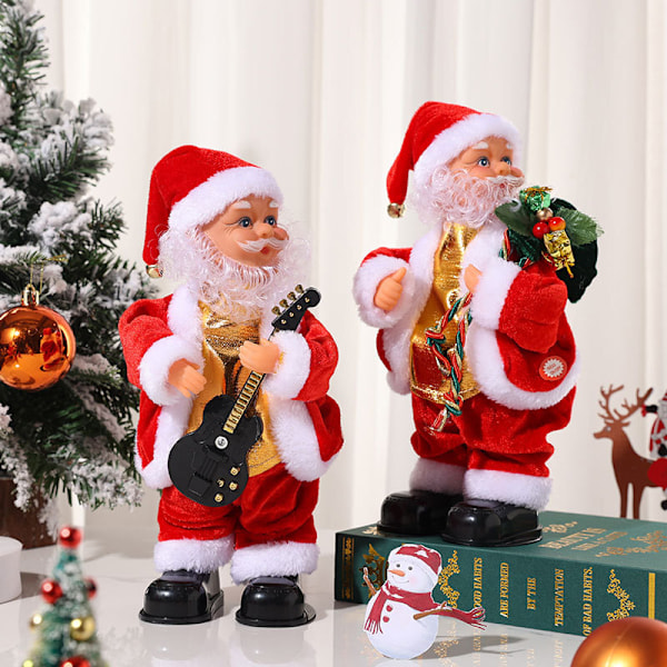 Twerking Tomte, Dansande Elektrisk Julplyschdocka Standing style