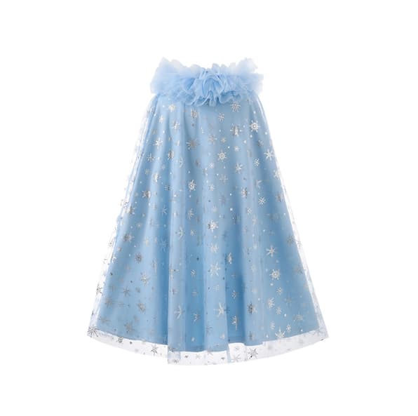 Snefnugprinsesse Kappe Blå Prinsesse Kappe 100