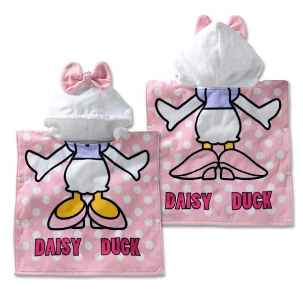 Badhandduk, Pojkponcho One Size pink