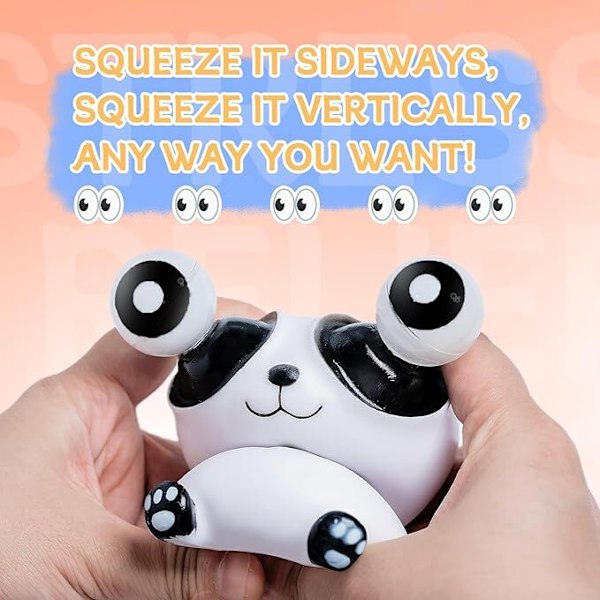 Sjove Sensory Fidget Legetøj til Børn - Lindrer Stress og Angst Panda