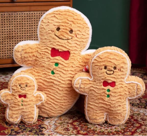 Gingerbreadmand Julemand Pude 30cm