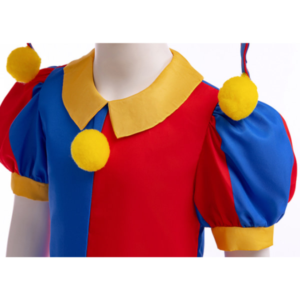 Barnens Cirkusdräkt Cosplay Jumpsuit Kostym 150