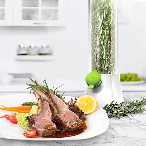 Urtebevarer for kjøleskap, Urtebevarer Pod, Grønnsakspreserveringsflaske white