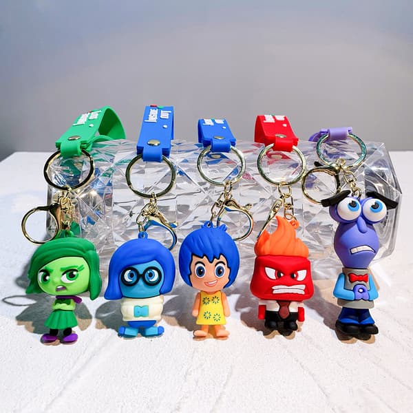 Inside Out 2 Fidget Figur Nøglering blue