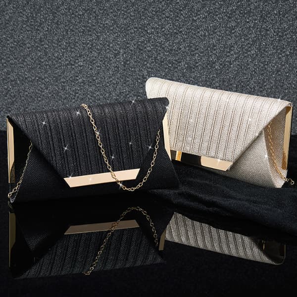 Clutch-tasker til kvinder aften tasker og clutches til kvinder black