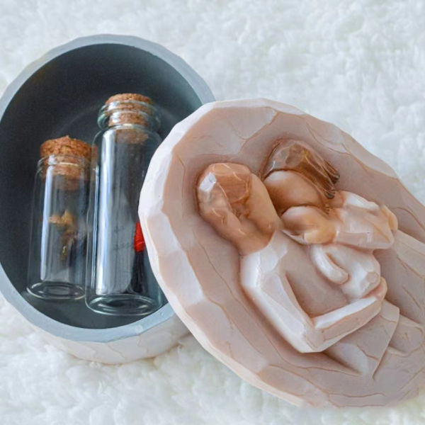 Willow Tree Vennskapsminneboks Oval couple box