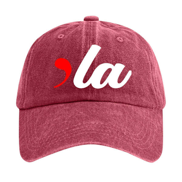 2024 President Komma La Rolig Hatt Retro Hatt Kepsar red