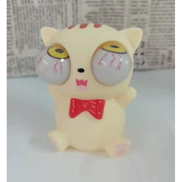 Flippy Frog Squishy Ögon-Poppande, Klämma Fidget Leksak Stressavlastning cat
