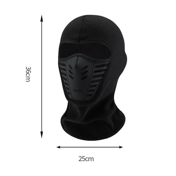 Vinter Vindtett Fleece Ski Maske Balaclava Hodeplagg