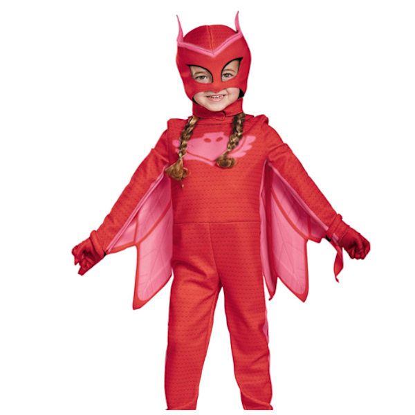 Disguise Catboy -asu lapsille, Naamioasu haalari pink XS