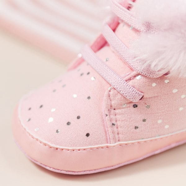 Vauvan talvibootsit, vauvojen tyttöjen ja poikien lumikengät, liukumattomat kylmään säähän pink 13cm
