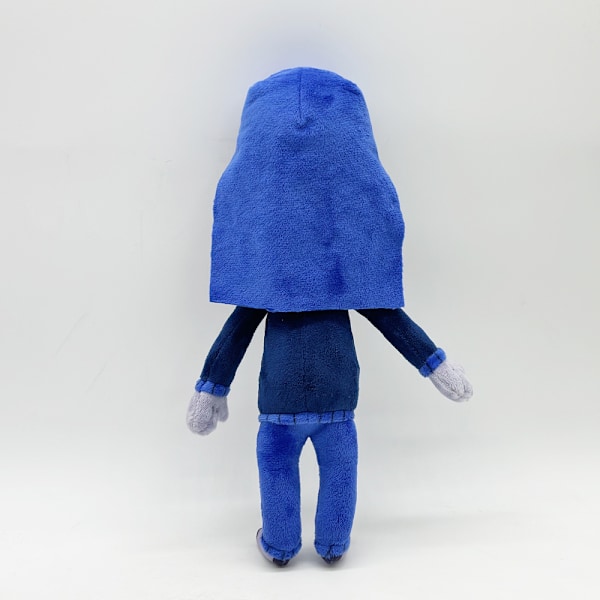 Plush Dukker Plussj Leke Søt Tegneserie Plushie Dukke Myk Stoppet Anime Periferi Leke dark blue