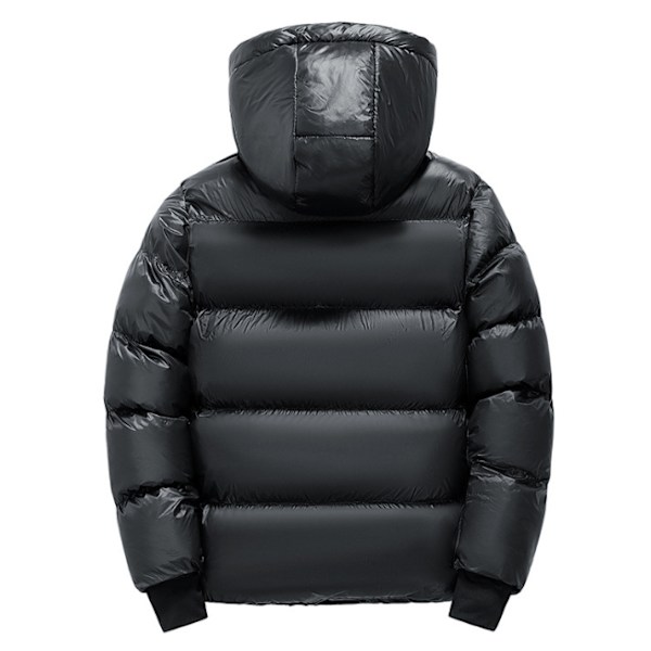 Graphen Sort Guld Dunjakke Vinter Unisex Bomuldsjakke XL