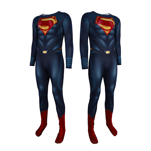 Aikuisen Superman-asu, lihaksikas rintaosa ja viitta 170