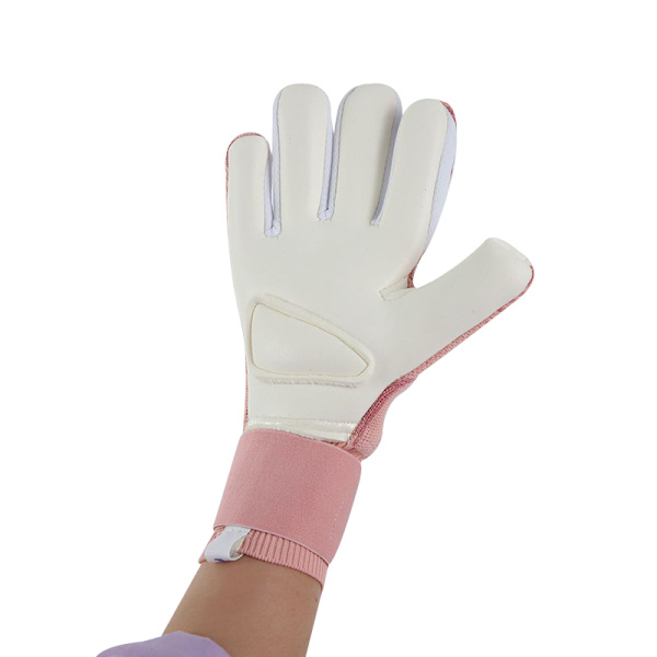 Fotball Keeperhansker Tykk Latex Fotballkamp Grep Beskyttelse Red 8