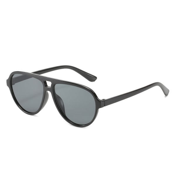 Polarized Aviator Solglasögon för barn Retro Trendiga sportsolglasögon black