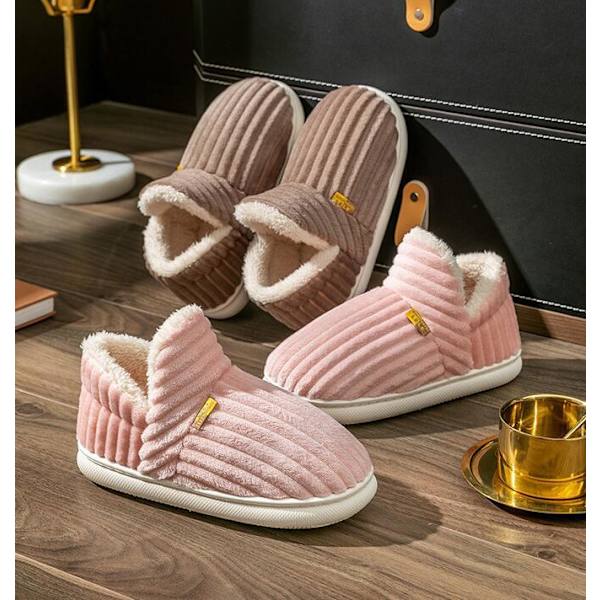 Sklisikre Myke Hjemmesko Unisex Sky Slippers Kvinner Menn brown 40-41