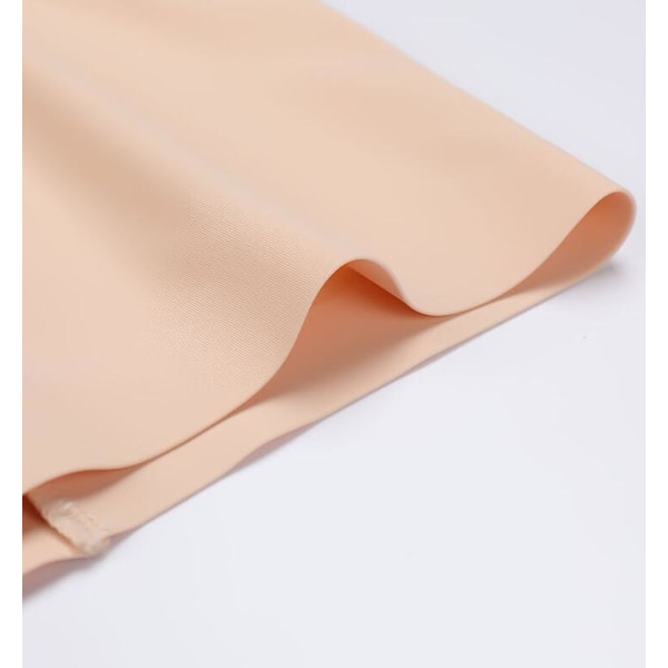Hög midja dam långa ben midje trosor beige XL