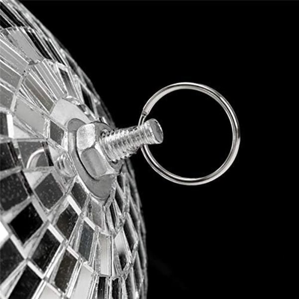 Peilidiscokuula, Kylmä ja Hauska Hopea Riippuva Juhla Discokuula 20cm
