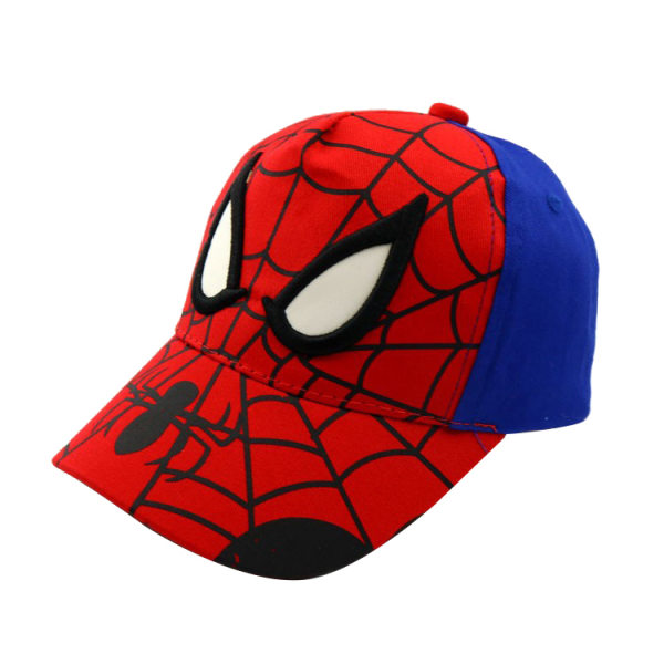 Spider-Man 3D-tryckt Hatt för Pojke Flicka Barn Andningsbar Spiderman Basebollkeps Color 1