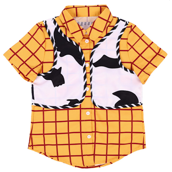 Toddler Piger og Drenge Cowgirls Cosplay Halloween Fest Kostume boy 130