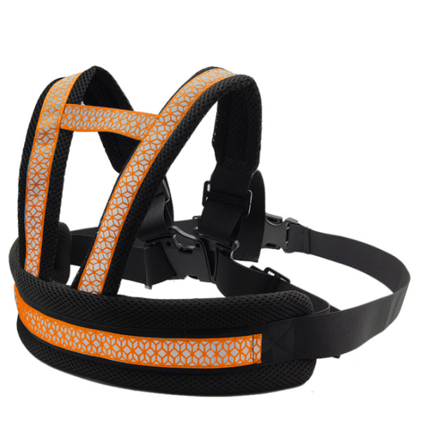 Universal Motorsykkel Sikkerhetsbelte For Barn Stropper Sete Sele Justerbar Barn Refleks Design Orange