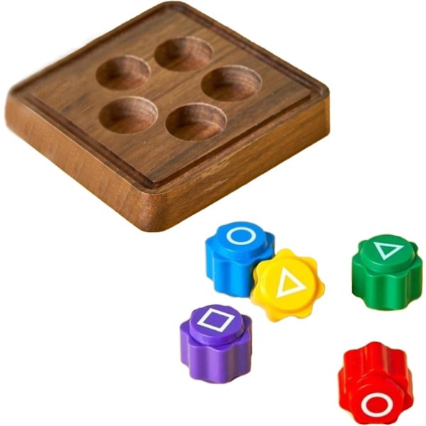 GongGi-pelisetti, Korean Folk Game Set - Kalmarien Heitto 1 juego + base