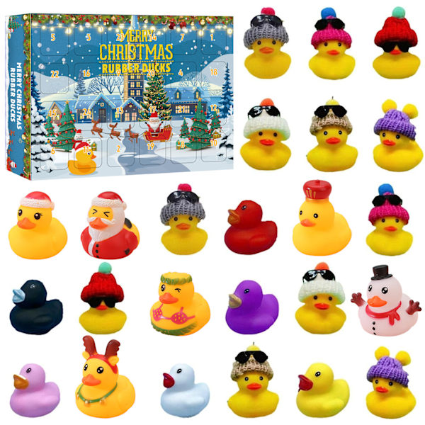 Julekalender for barn 24 dager juleteller style1