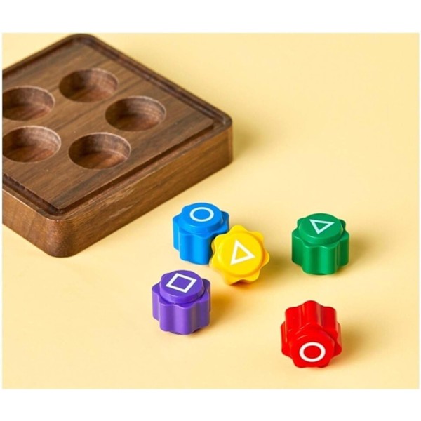 GongGi-spelset, Koreansk Folkspelset med Bläckfiskkastning 1 juego + base