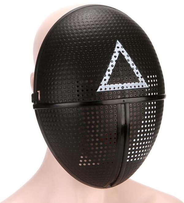 Squid Game-masker, En Størrelse Voksen Kostymemasker triangles
