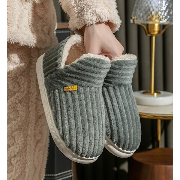 Sklisikre Myke Hjemmesko Unisex Sky Slippers Kvinner Menn grey 44-45