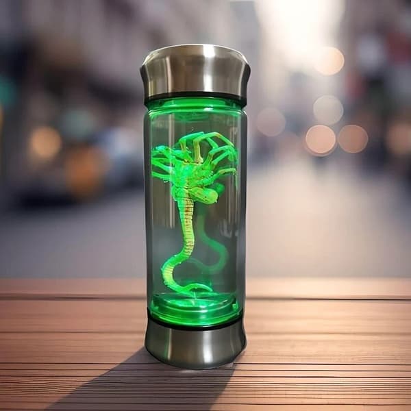 Alien Prøve Glow Jar Facehugger Egg Hjemmeinnredning Prop