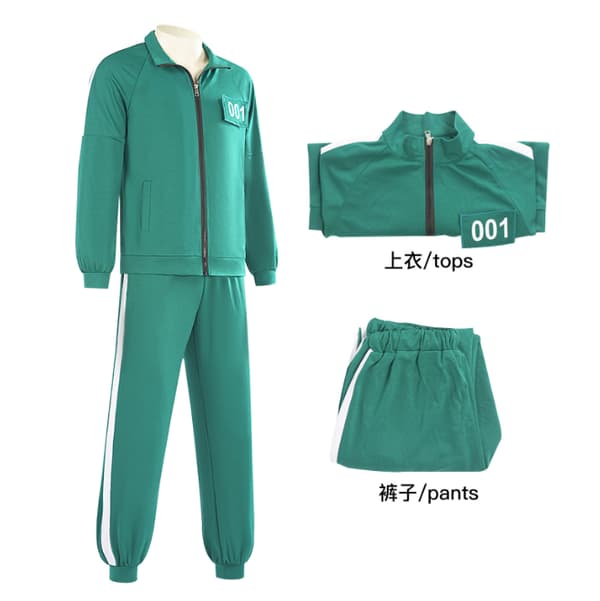 Squid Game 2 Young-soo Oh Cosplay Genser 3XL