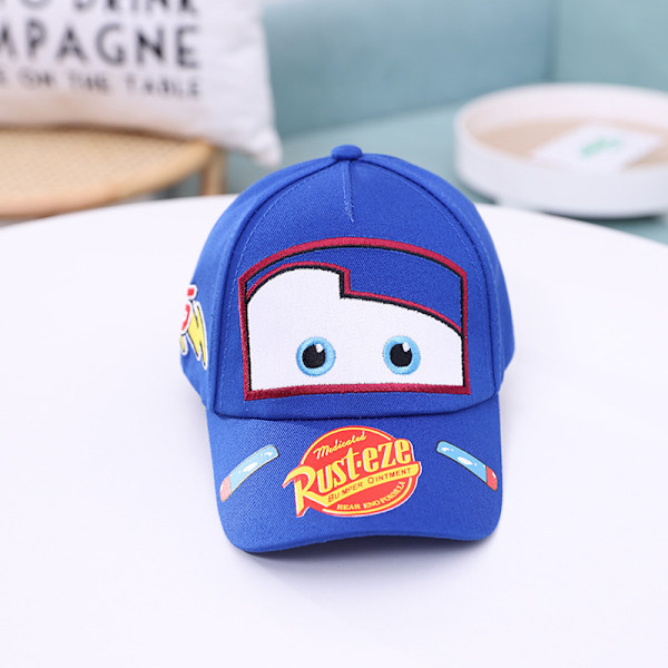 Baseballcaps for babyjenter og gutter - vår/sommer - Pixar Cars - Lyn McQueen blue