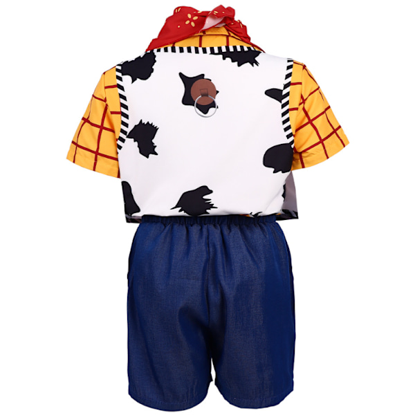 Pikkulasten tyttöjen ja poikien cowboy-tyttöjen cosplay-asu Halloween-juhliin boy 110