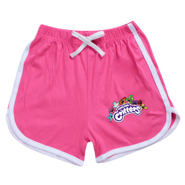 The Amazing Digital Circus Set, Kids Set Kortärmad T-shirt och Shorts 2 delar Dark Pink 160cm