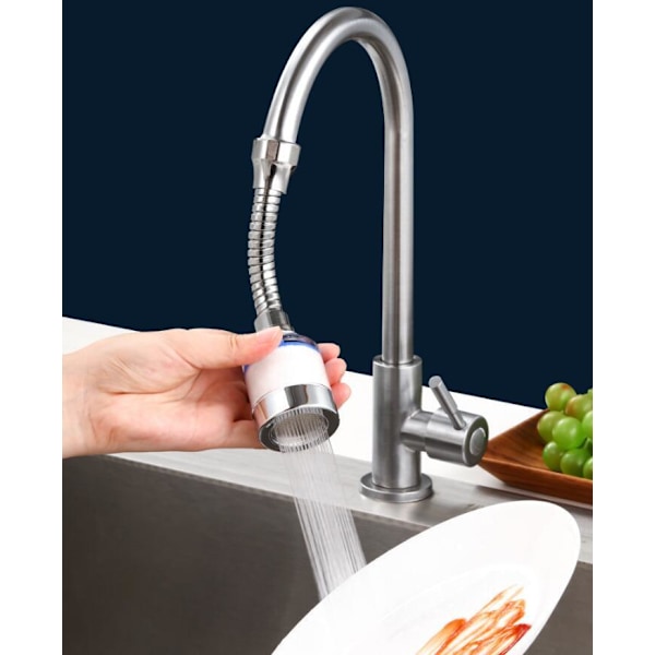2 kpl Hananpesu Suodatin, Hanan Suodatin, 360° Kiertävä Hanan Suodattimet Hose extension filter