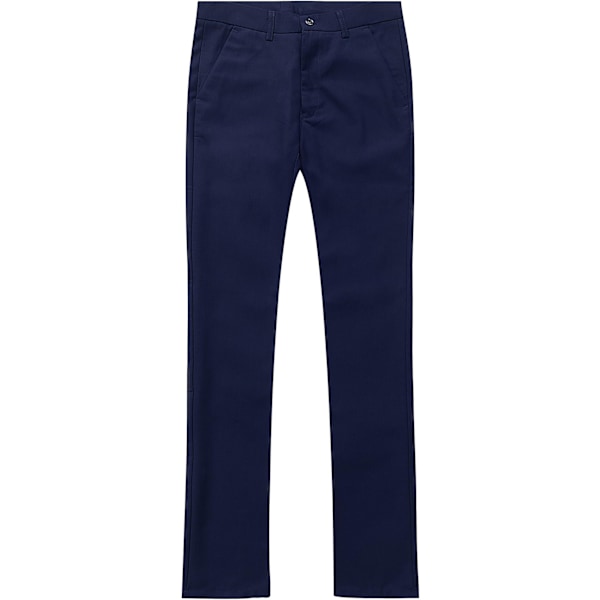 Miesten Slim Fit 2-osainen Business-puku, Takki, Housut navy blue L