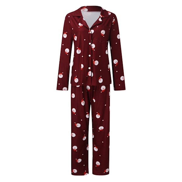 Familjejulpyjamas Matchande Set Babyjul Matchande Pyjamas Dad L