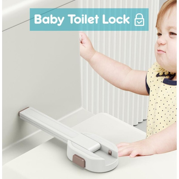 Vauvan WC-lukko Baby,Top - Turvallinen WC-istuimen lukko, sopii useimpiin WC:ihin