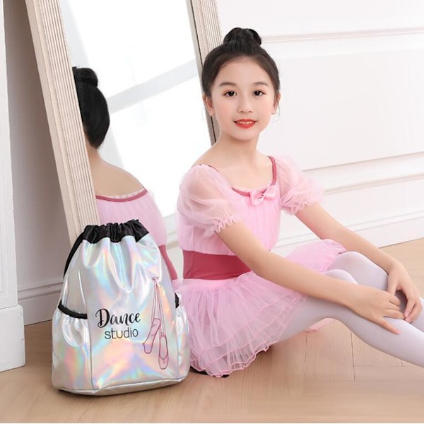 Piger Laser Skinnende Ballet Danseposer silver