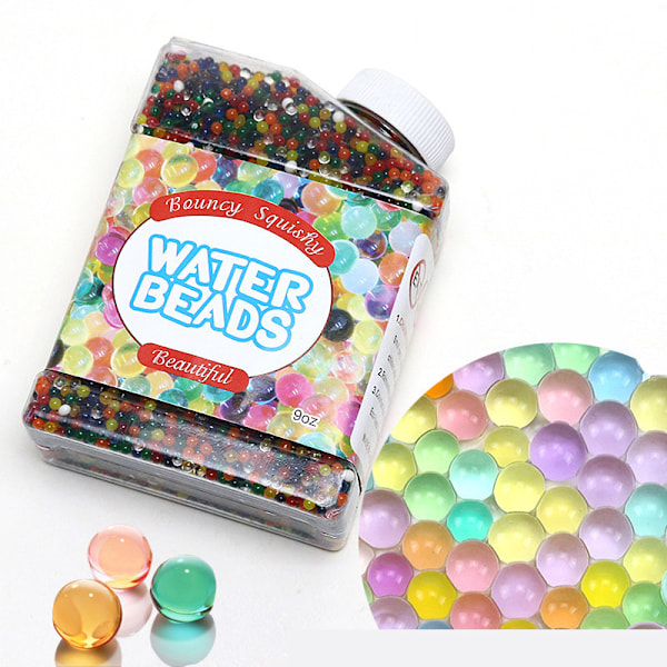 Vattenpärlor Set, Resin Runda Vattenpärlor Mixed color 500PCS