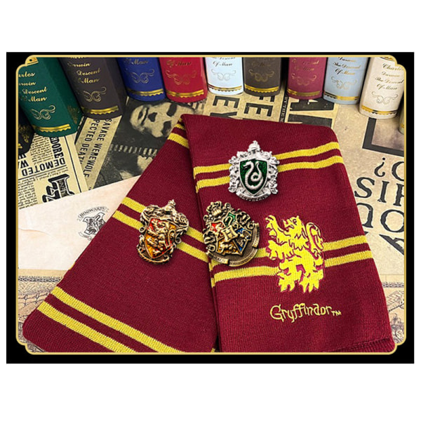 Harries Potters Brosch Hogwarts Academy Klädtillbehör Malfoy